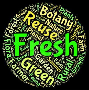 Fresh Word Meaning Words Freshen And Natural
