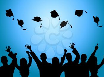 Education Graduation Showing Graduates Tutoring And Study