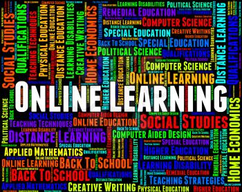 Online Learning Showing World Wide Web And Website