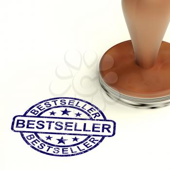 Bestseller Stamp Shows Top Rated Or Leader