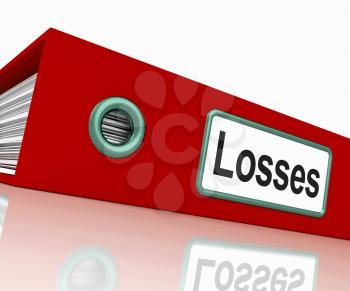Losses File Containing Accounting Documents And Reports