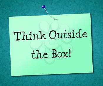 Think Outside Box Meaning Original Unique And Understand