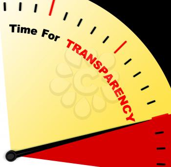 Time For Transparency Message Meaning Ethics And Fairness