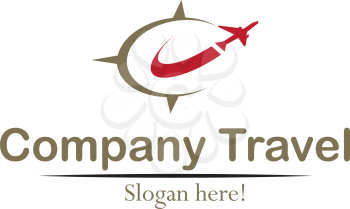 Elegant Travel Company Logo concept.