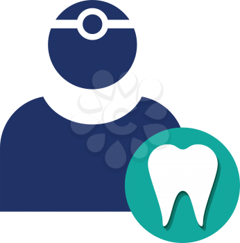 Dentist Icon, AI 8 supported.