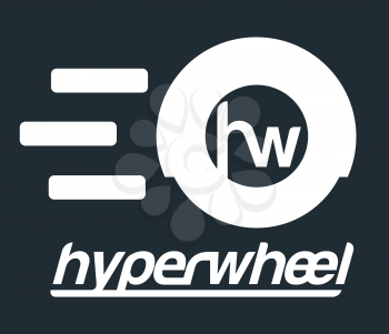 Hyper Wheel Logo Design, AI 8 supported.