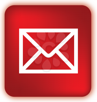 E-Mail Icon with Red Box Design.