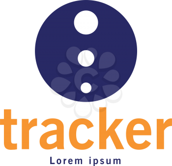 Tracker Logo Design Concept. EPS 8 supported.