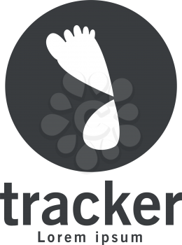 Tracker Logo Design Concept. EPS 8 supported.