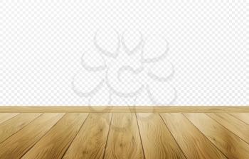 Realistic wood texture background. Wood floor texture mockup. Vector illustration EPS10
