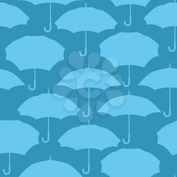 Seamless pattern with umbrellas for background design.