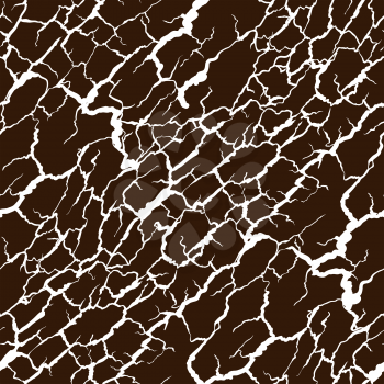 Vector seamless pattern of bark texture. Wood natural structure.