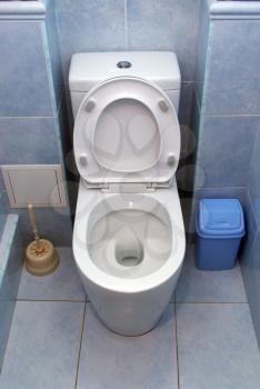 Home toilet. Element of design.