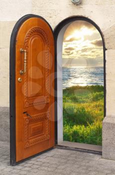 Door to freedom. Conceptual design.