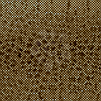 Mosaic brown abstraction. There is an option in the vector.