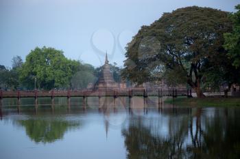 Sukhothai Historical Park or Old Sukhothai City the very first capital city of Thailand, Sukhothai Historical Park In Thailand, Buddha statue, Old Town,Tourism, World Heritage Site, Civilization