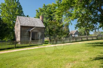 Jones Law Office cabin at Appomattox County Courthouse National Park Virginia