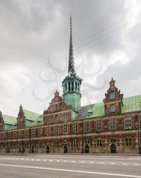 Old Stock Exchange or Borsen in Copenhagen, Denmark