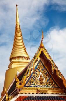 Traditional Thai architecture Grand Palace Bangkok
