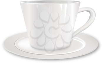 Cup. Coffee break icon. Stylish tea mug collection isolated on white.