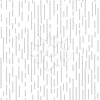 Abstract spot seamless pattern. Black and white ripple blot texture. Fall dot ornamental background