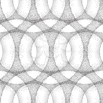 Abstract dot pattern. Spotted linear ornamental texture. Geometric Circle backgound