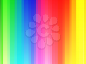Rainbow background. Abstract backdrop with multicolor gradient sripes. Vector illustration.