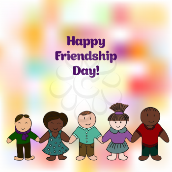 Friendship Day. Picture for your design. Card, cover, banner