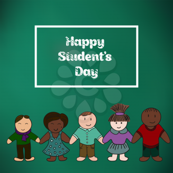 International Students' Day. Picture for your design. Card, cover, banner