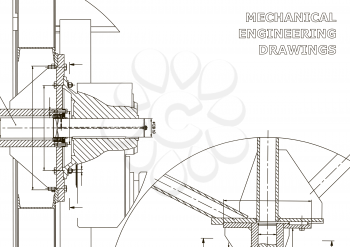 Mechanical engineering. Technical illustration