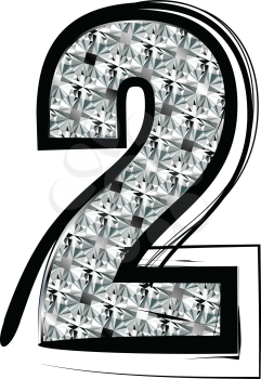 Diamond Font Number 2