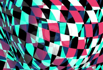Abstract square background illustration