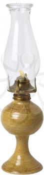 Royalty Free Photo of on Oil Lamp 