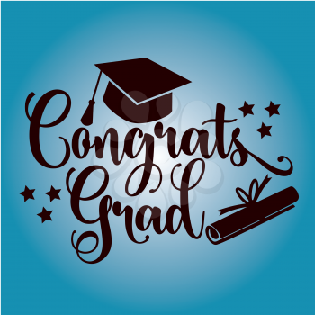 Royalty-Free Clipart Image for Graduation