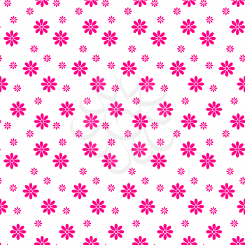 Seamless flower pattern. Can be used for background, textile pattern, scrapbooking etc.