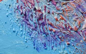Acrylic abstract painting texture. Abstract color background.