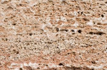 Macro image of fouling brown brick. Used as a background.