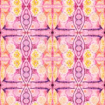 Abstract colorfull acrylic painting.Kaleidoscopic abstract seamless pattern.