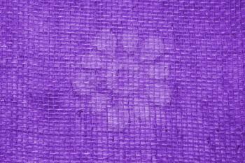Purple linen fabric background. Textile background. Fabric texture.