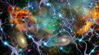 Eternal Mind. Brain Cells and Deep Space