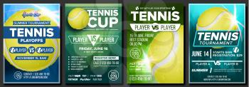 Tennis Poster Vector. Design For Sport Bar Promotion. Tennis Ball. A4 Size. Modern Flyer Announcement. Championship Tournament. Game Template Illustration