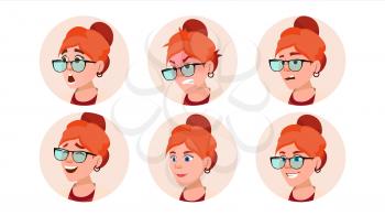 Avatar Icon Woman Vector. Icon Placeholder. Person Shilouette. User Portrait. Flat Character Illustration