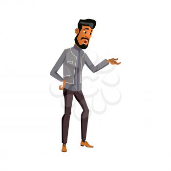 bearded young guy screaming at little kid cartoon vector. bearded young guy screaming at little kid character. isolated flat cartoon illustration