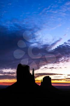 Scenic View of Monument Valley