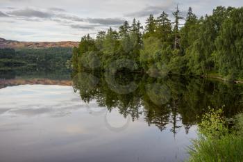 Reflections in Loch Alvie