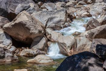 Small rapids in Yosemite National Park