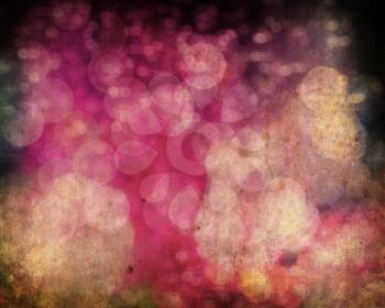 Colourful Bokeh grunge background very good for use at graphic design