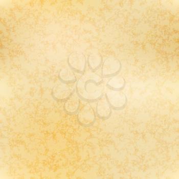Yellow old paper texture, grunge seamless pattern