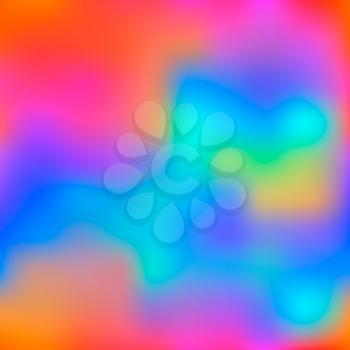 Abstract smoof colorful background in holographic colours, seamless pattern