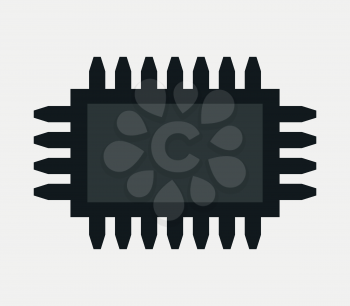 Microcircuit Clipart